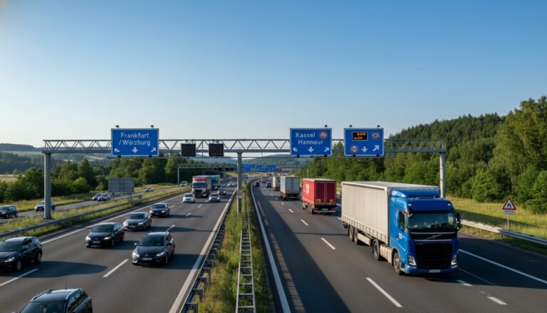 Autobahn-Maut in Deutschland: Was LKW- und PKW-Fahrer wissen müssen